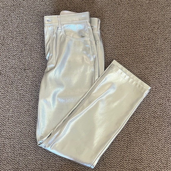 Abercrombie metallic high rise pant - Picture 1 of 6